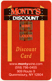 Monty's Gift Cards