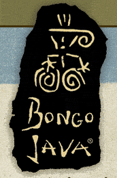 We Feature Bongo Java Fair Trade Coffee