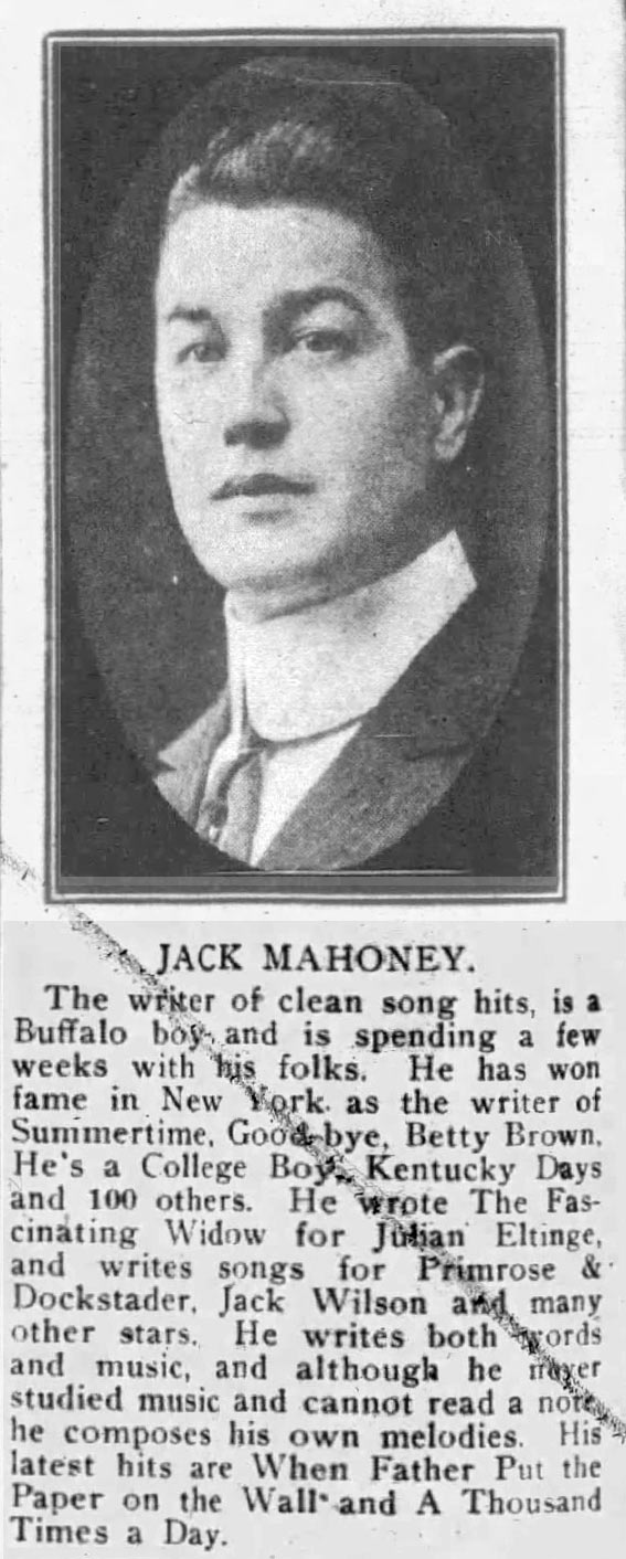 Agent Jack Mahoney Photo and Article