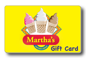 Martha's Gift Cards
